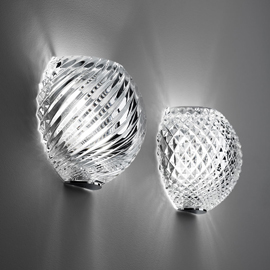 Diamond & Swirl D82 Wall Light